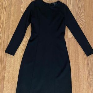 Gorgeous black JCrew Ponte Dress - XS Tall